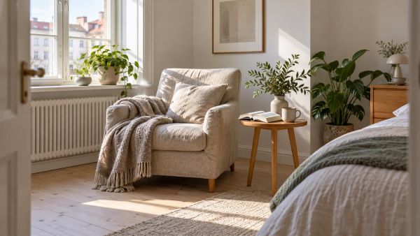 Five Ways to Turn a Spare Bedroom Corner Into a Reading Den