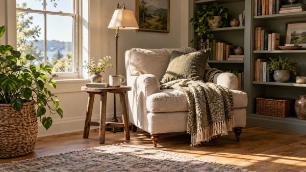 Five Ways to Turn a Spare Bedroom Corner Into a Reading Den