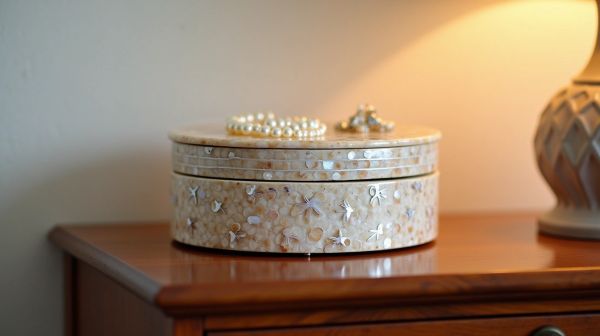 Shell jewelry box: elegant storage solutions for your treasures