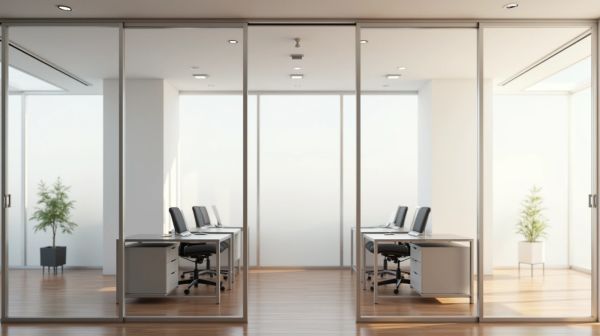 Transform your office space with glass partitioning solutions
